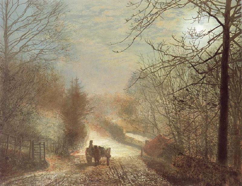 Atkinson Grimshaw Forge Valley,near Scarborough china oil painting image